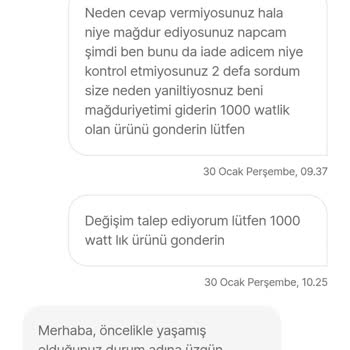 Yanıltıcı Ürün Bilgisi Ve Yetersiz Müşteri Hizmeti