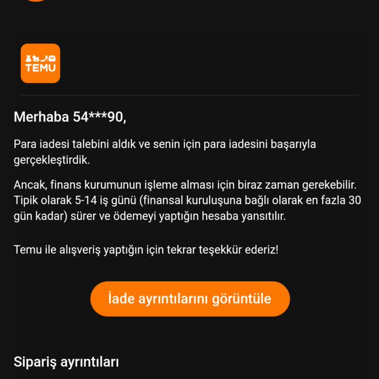 Para İadesi Sürecinde Yaşanan Sorunlar