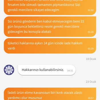 Kırık Kavanozlar Ve İade Sorunu