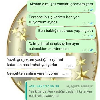 Temizlik Hizmetinde Hayal Kırıklığı