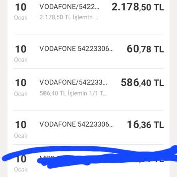 Vodafone'un Haksız Fatura Uygulaması