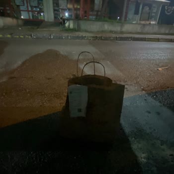 Sipariş İptali Sonrası Sokakta Bırakılan Ürünler