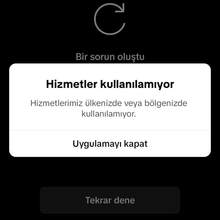 TikTok Erişim Sorunu: Hesabım Neden Kapandı?