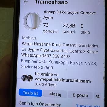 Ayna Siparişimde Yaşadığım Büyük Sorun