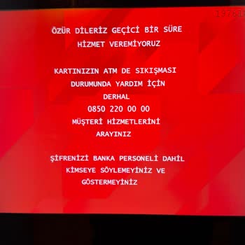 ATM'de Para Yatırma Sorunu Ve Mağduriyet