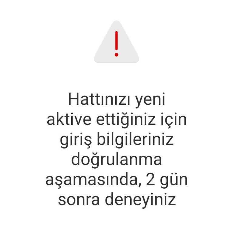 Vodafone Uygulamasında Çark Çevirememe Sorunu