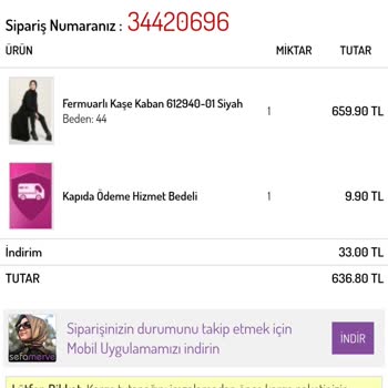 İade Edilen Kabanın Ücreti Hâlâ Yatmadı