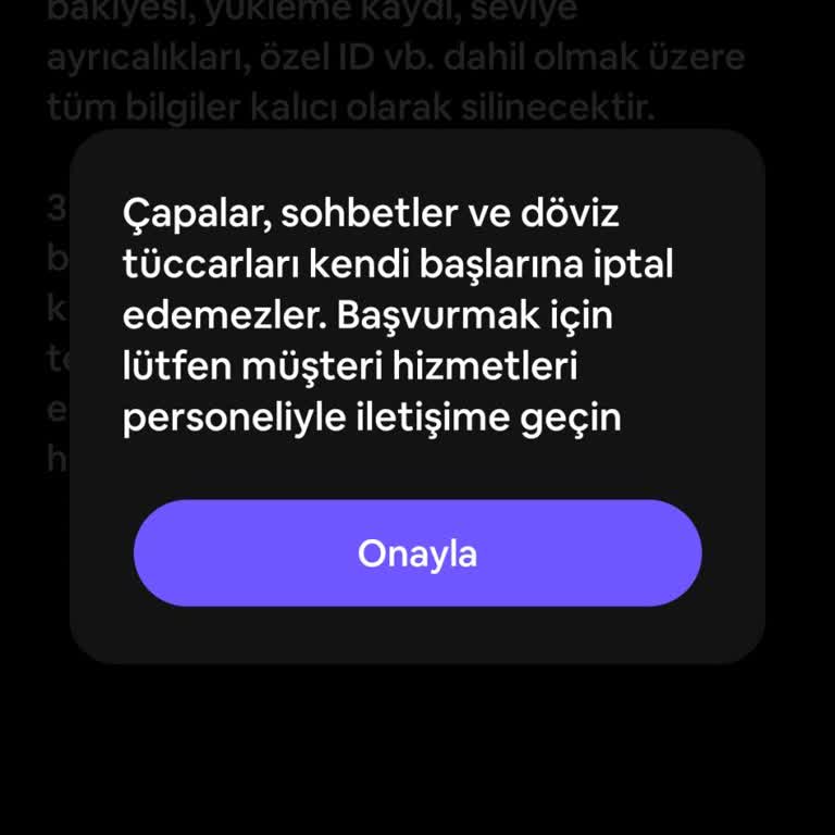 Soulchill Hesabımın Kalıcı Silinmesi İçin Acil Yardım Talebi