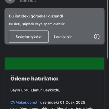CV Maker Üyelik Ücreti Yanıltması Ve İade Sorunu
