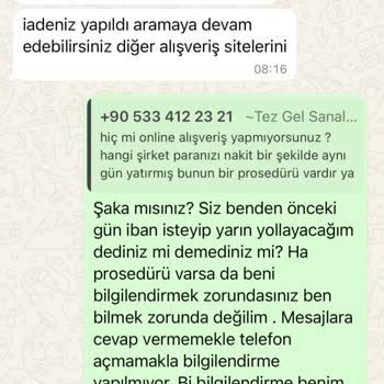 Online İade Sürecinde Yaşanan İletişim Sorunları