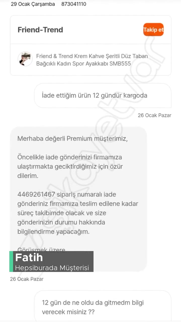 Hepsiburada Kargo Şirketinde İade Kargom 15 Güne Yakın Bekletildi! videonun kapak resmi