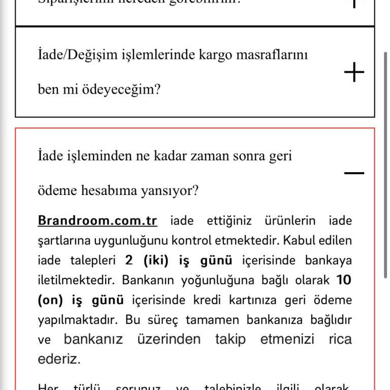 İade Sürecindeki Gecikme Sorunu