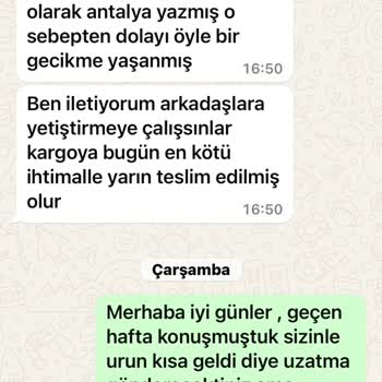 Yanlış Ürün Teslimatı Ve İletişim Sorunları