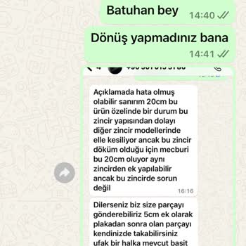 Yanlış Ürün Teslimatı Ve İletişim Sorunları