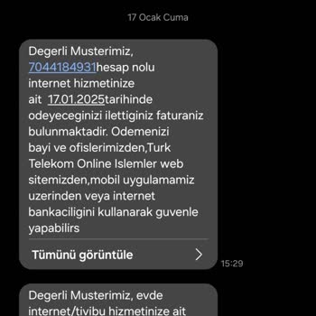 Türk Telekom'un İlgisizliği Ve Hizmet Eksikliği