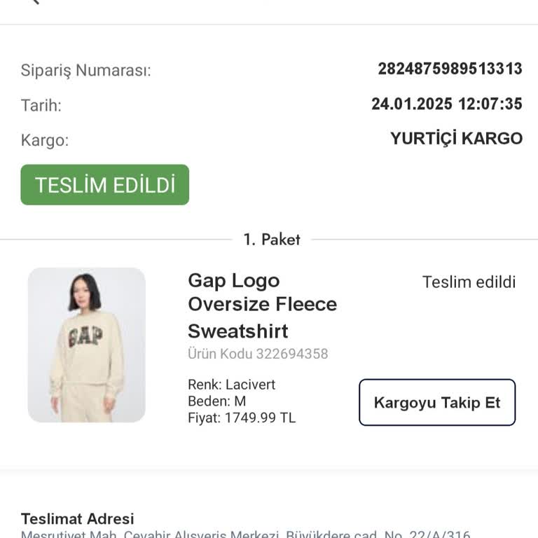 GAP Mağazasında İade Süreci Sorunu Ve Müşteri Hizmetleri Yetersizliği