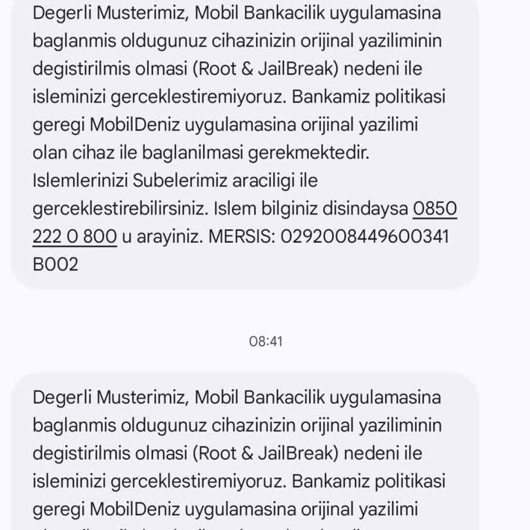 Denizbank Mobil Uygulama Sorunu: EFT İşlemi Yapılamıyor