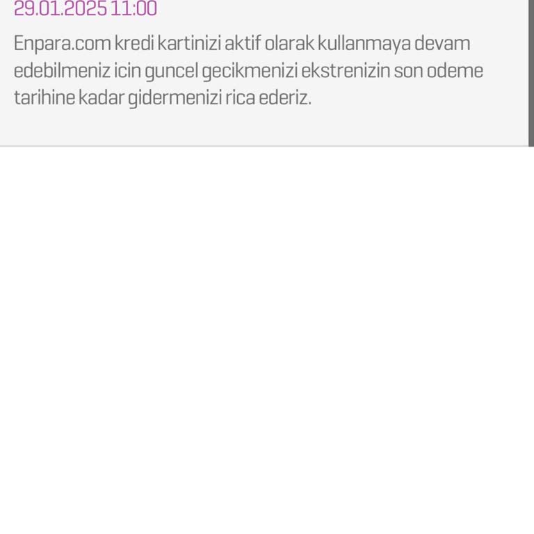 Kredi Kartı Kısıtlaması Sorunu