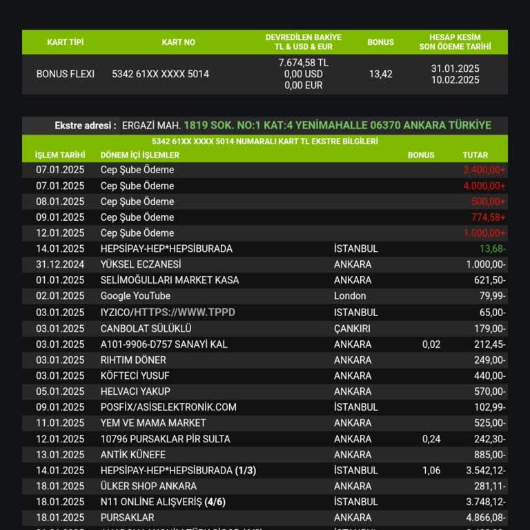 Hesaptan İzinsiz Para Çekimi Ve Yetersiz Müşteri Hizmeti
