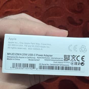Turkcell Pasaj'dan Gelen Sahte Apple Şarj Cihazı