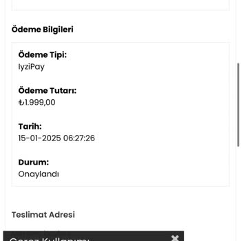 Kalitesiz Kaban Ve İlgisiz Müşteri Hizmetleri