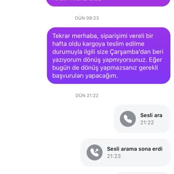 Kargo Bilinmezliği Ve İletişim Sorunları