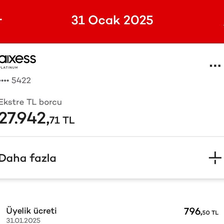 Haksız Kart Aidatı İadesi Talebi