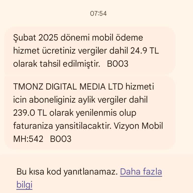 Mobil Ödeme Yanıltmacası: İstenmeyen Abonelik Ücreti