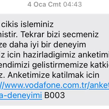Yanlış Fatura Ve Müşteri Hizmetleri Sorunu: Vodafone'dan Çıkış Sonrası Haksız Fatura