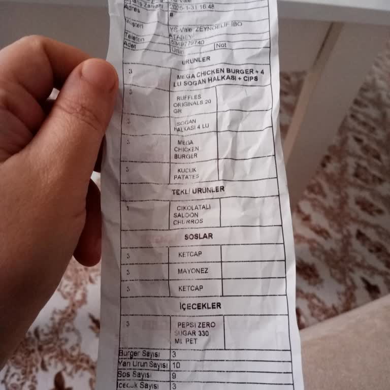 Eksik Gelen Sipariş Ve İlgisiz Müşteri Hizmeti