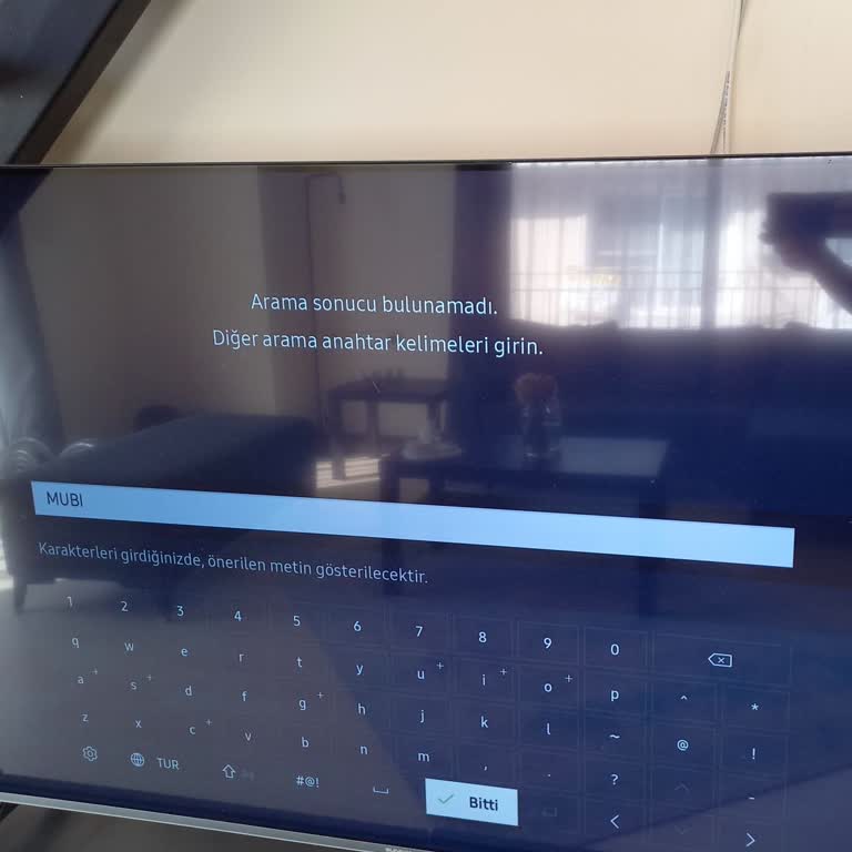Sunny TV'de Mubi Uygulama Sorunu