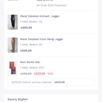 Penti.com'da Teslimat Sorunu Ve İletişim Eksikliği