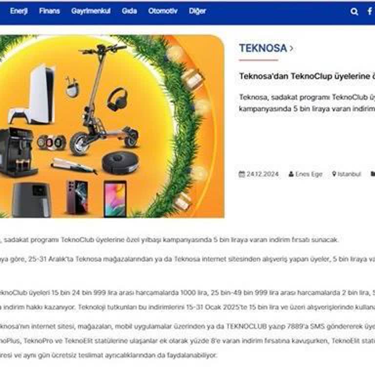 Tekno Clup Kampanyasında Eksik Bilgilendirme Ve İade Talebi