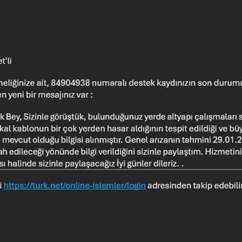 Türk Telekom'un Etiket Vurma Sorunu Ve Sürekli Ertelenen Terminler