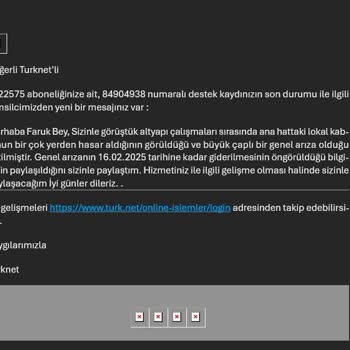 Türk Telekom'un Etiket Vurma Sorunu Ve Sürekli Ertelenen Terminler