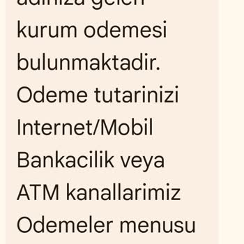 Yanlış SMS Bildirimiyle Karşılaştım