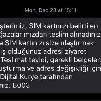 Vodafone'a Geçişte Yaşanan Aksaklık Ve Mağduriyet
