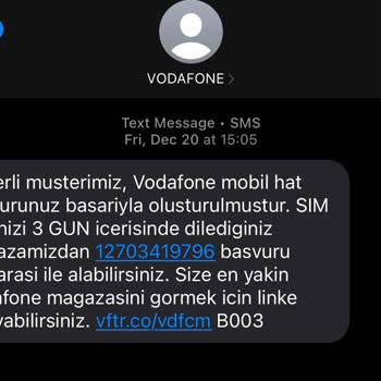 Vodafone'a Geçişte Yaşanan Aksaklık Ve Mağduriyet