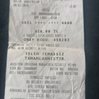 Yanlış Servis Ve İade Edilmeyen Ücret