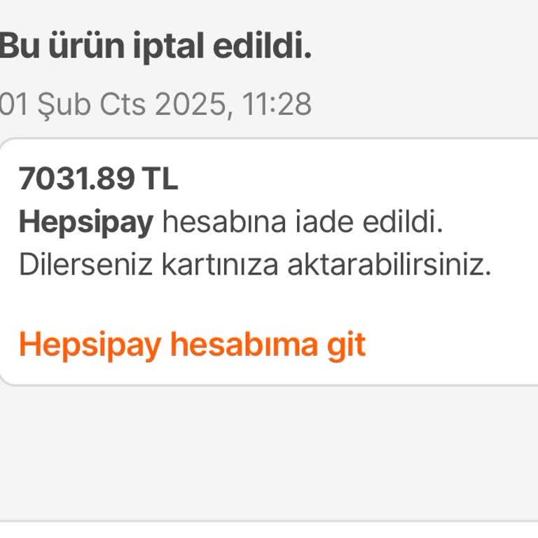 Hepsiburada İade Sorunu: Ücret İadesi Bekleniyor