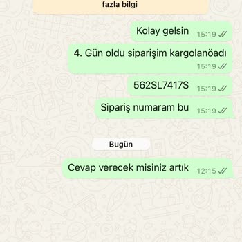 Ürün Teslimatı Ve İletişim Sorunları