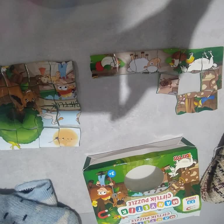 Eksik Ve Yanlış Parçalı Manyetik Puzzle Şoku