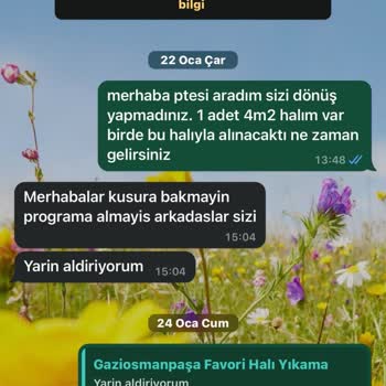 Halı Yıkama Kabusu: Gecikme Ve Hasarlı Teslimat