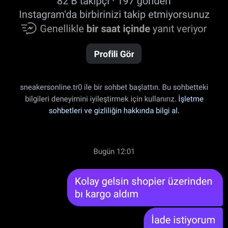 İade Hakkım Engelleniyor!