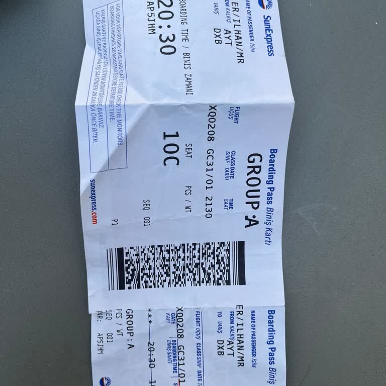 Sunexpress Uçuşunda Gizemli Para Kaybı