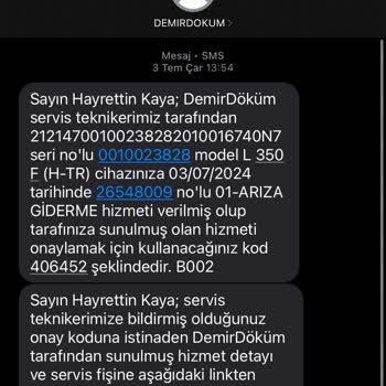 DemirDöküm Şofben İle Sürekli Arıza Ve Mağduriyet