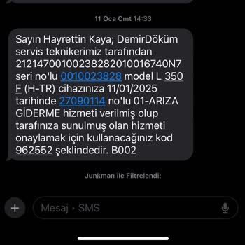 DemirDöküm Şofben İle Sürekli Arıza Ve Mağduriyet