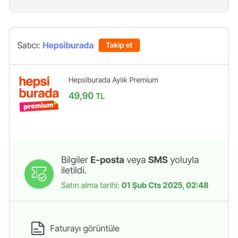 Hepsiburada'da Yanlışlıkla Yenilenen Premium Üyelik Sorunu