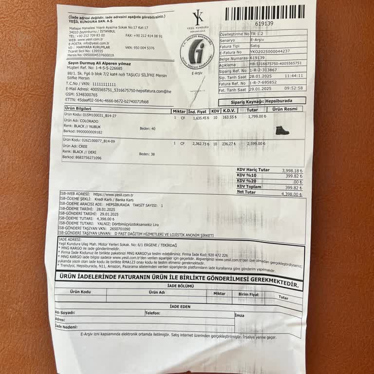 Yanlış Numara Ve İndirim Sorunu: Ayakkabı Değişimi Mağduriyeti