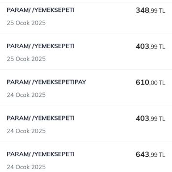 Yemek Sepeti Üzerinden Yapılan İzinsiz Ödemeler Ve Yetersiz Destek